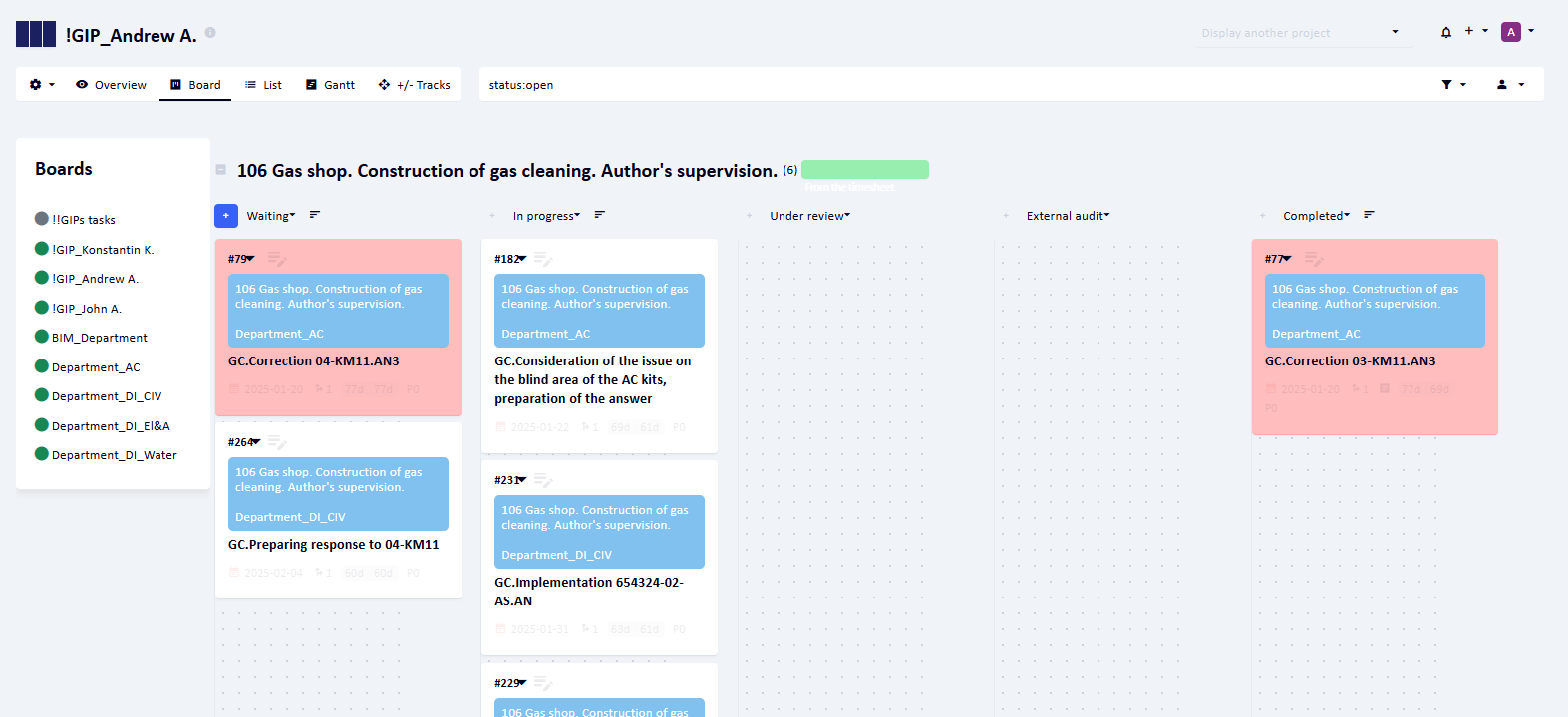 Kanboard Integration
